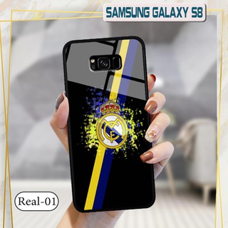 Ốp lưng kính 3D Samsung Galaxy S8/ S8 Plus -hình đội bóng