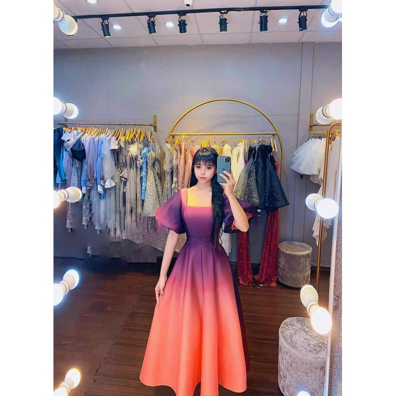 ẢNH VÀ VIDEO 1000% ĐẦM OMBER TAY PHỒNG CỰC SANG