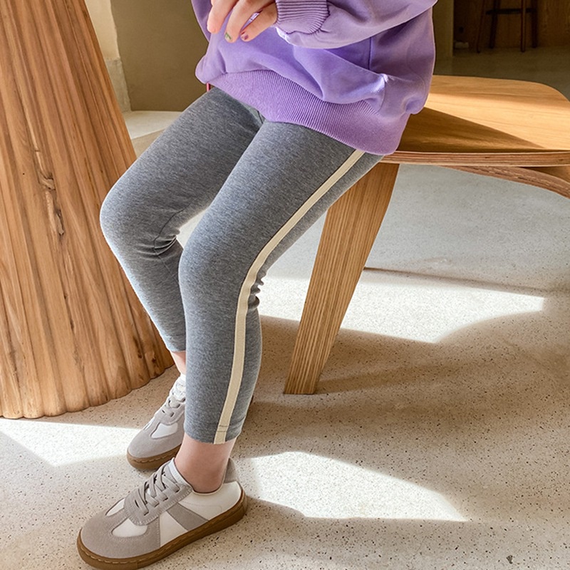 Quần legging thể thao phong cách Hàn Quốc thoải mái cho bé gái