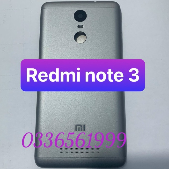 bộ vỏ xiaomi Redmi note 3 / note 3 pro - gồm lưng , sườn , phím , kính camera