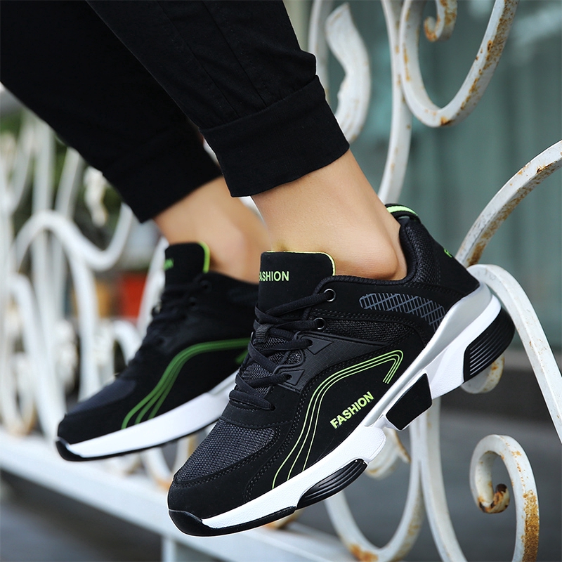 NEW Ayugugu Running Shoes Breathable Outdoor Sports Light Shoes Men Athletic Training Run Sneakers Giày Thể Thao Nam