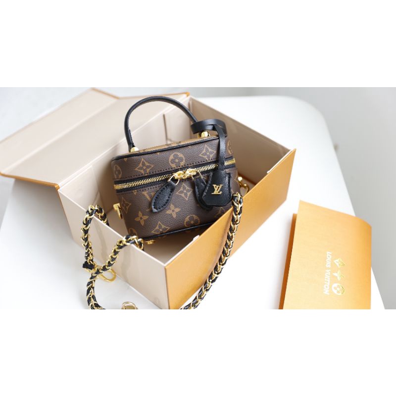 Túi xách nữ LV Nano lần đầu tiên xuất hiện bản mini sz15x10cm hàng super đẹp dã man
