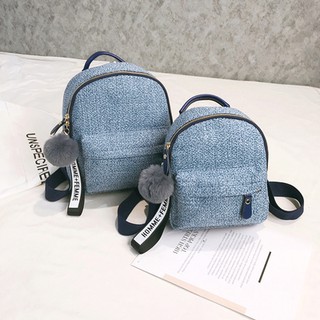 balo mini nữ thời trang cặp học sinh đơn giản dễ mix đồ phiên bản bản Hàn mẫu mới 2019