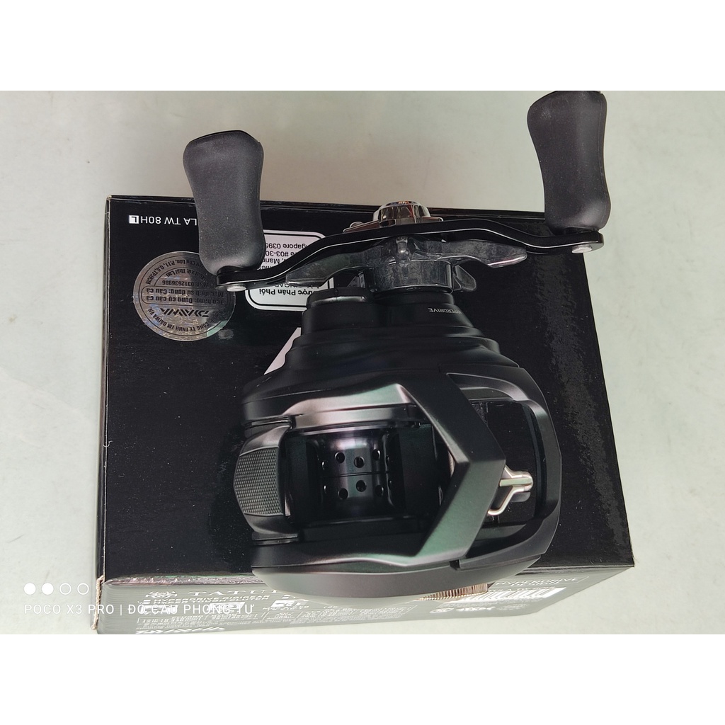 Máy câu ngang tay trái DAIWA TATULA TW 80HL