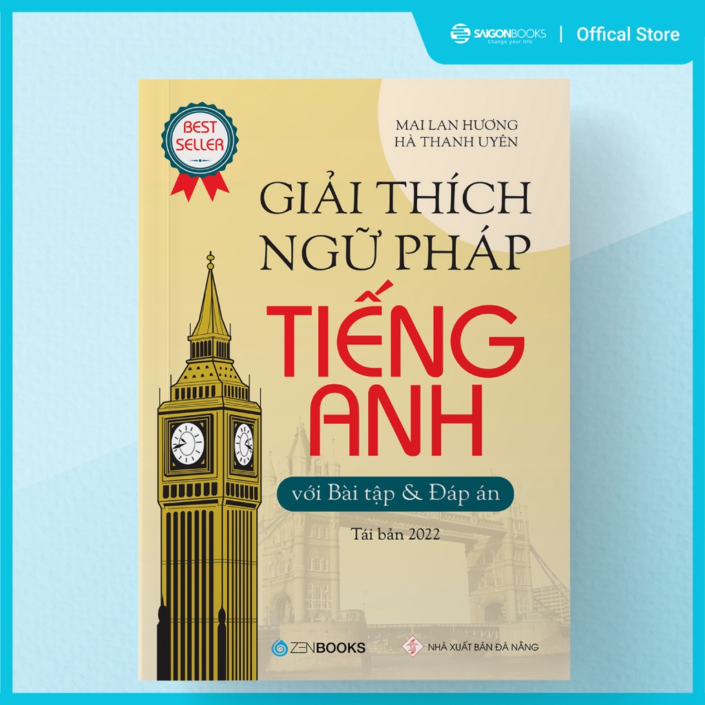 SÁCH - Giải Thích Ngữ Pháp Tiếng Anh Với Bài Tập Và Đáp Án (TB 2022) | BigBuy360 - bigbuy360.vn