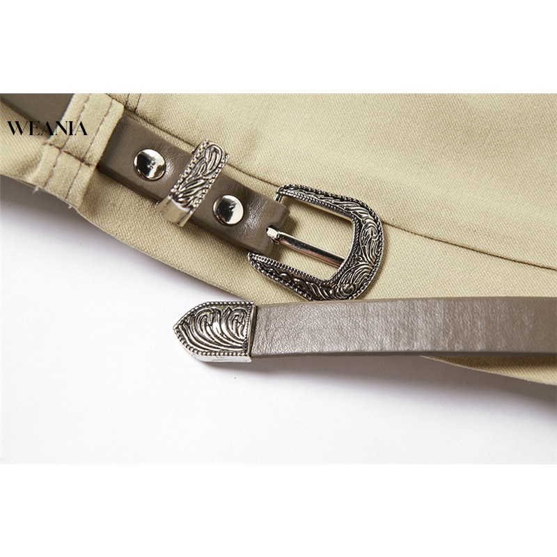 Áo Ống Phối Khóa Cài Thiết Kế Quyến Rũ Dành Cho Nữ