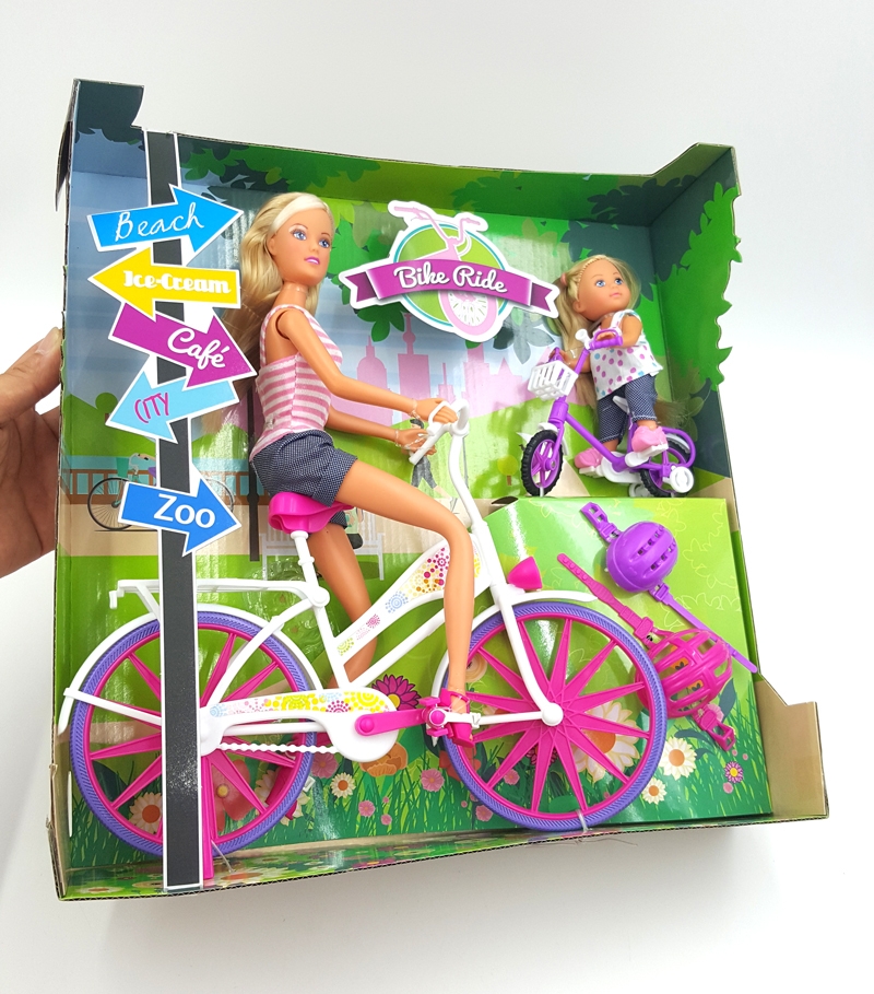 Đồ Chơi Trẻ Em Búp Bê Đạp Xe, Steffi Love Bike Ride 105733045 - Simba