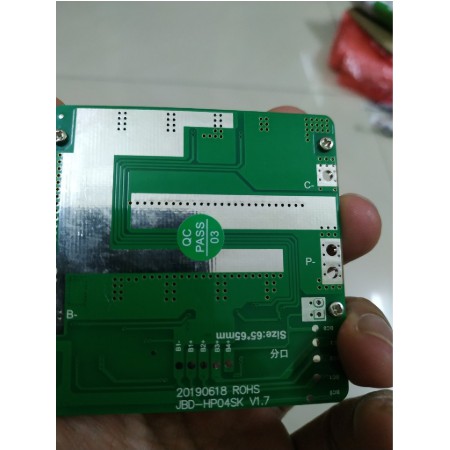 BMS cho pin sắt Chính hãng JBD 12- 60v 30A-80A , bảo vệ ngắn mạch, quá dòng, quá áp sạc xả, cân bằng