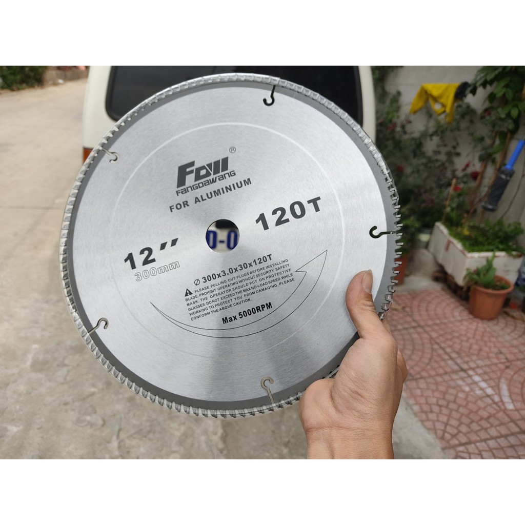 Lưỡi cắt nhôm 300x120R chĩnh hãng