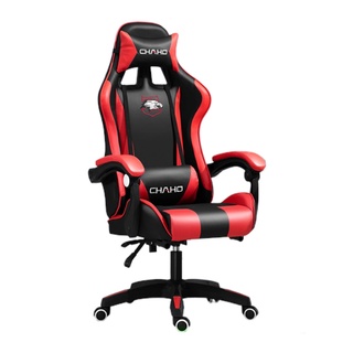 Ghế Gaming CHAHO (Đỏ Đen) - Hàng Nhập Khẩu Chính Hãng - Mẫu Mới Nhất