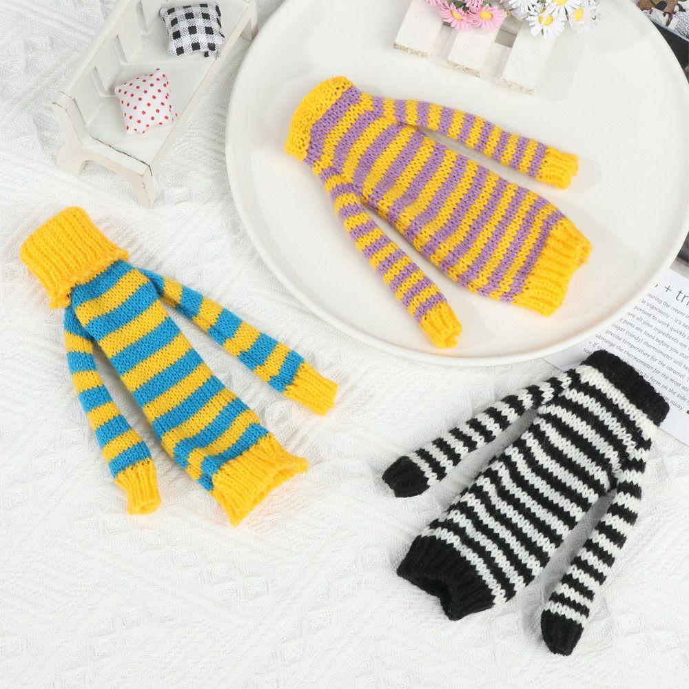 SUSANS Áo Sweater Dệt Kim Mini DIY Nhiều Màu Sắc Dành Cho Búp Bê