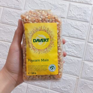 Ngô vàng nổ bỏng hữu cơ Davert 500gr Đức