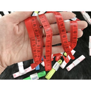 SALE SỐC Thước dây đo eo,bụng ,đo chiều cao nhiều màu,thước đo thợ may shintrangtu