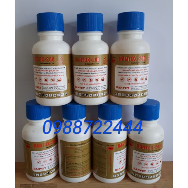 Thuốc diệt muỗi Hantox 200 lọ 100ml