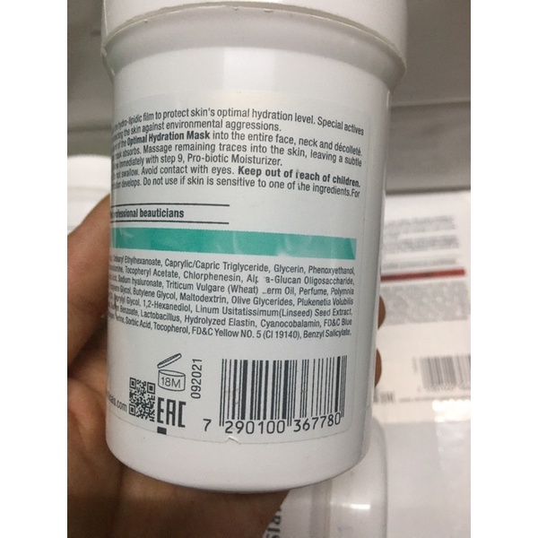 Mặt nạ cấp nước phục hồi da Unstress 8 Optimal Hydration Mask