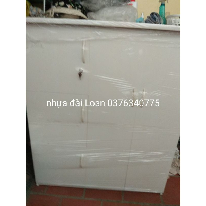 Tủ nhựa đài Loan cho bé cao 125*105