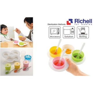 Bộ ăn dặm khởi đầu Richell cho bé