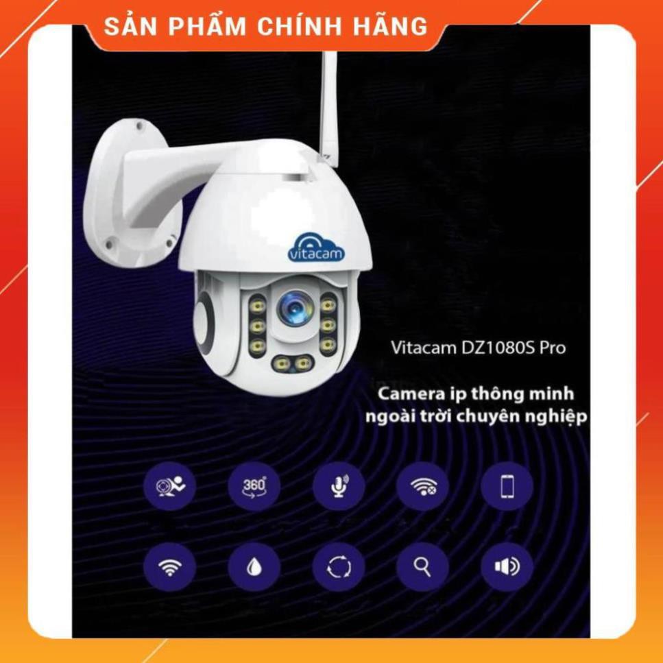 Camera PTZ Ngoài trời DZ1080S-PRO -Camera IP WIFI FullHD 1080P có cài đặt vùng báo động