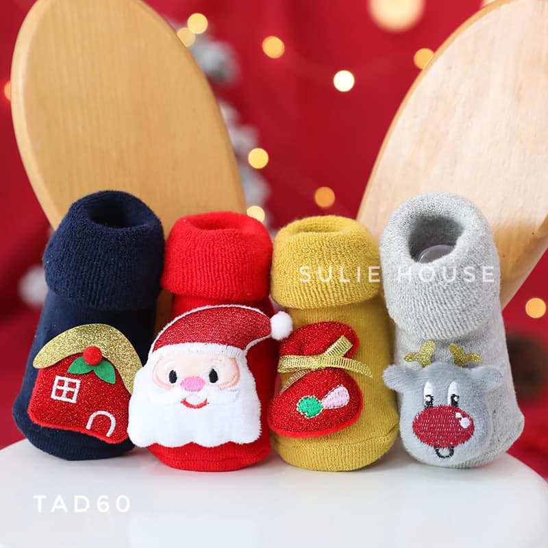 Tất cổ cao chống trượt Noel - TAD60