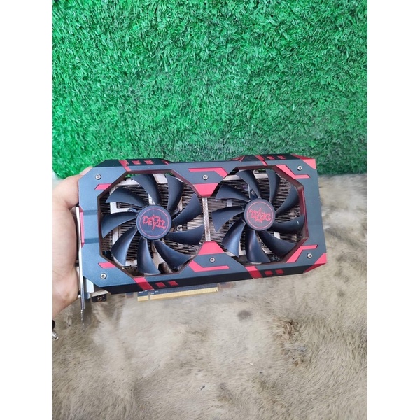 VGA RX 580 Power Color 8G 2 Fan Red Devil Cũ