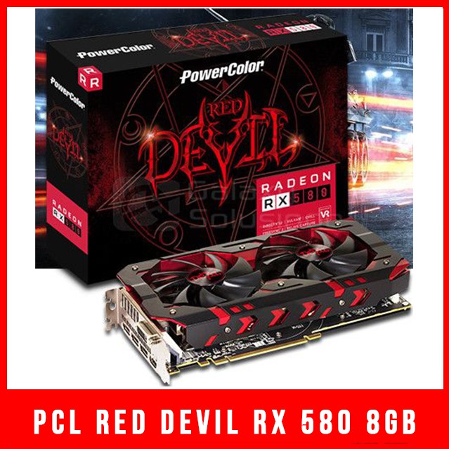 Card màn hình Red Devil RX 580 8GB OC