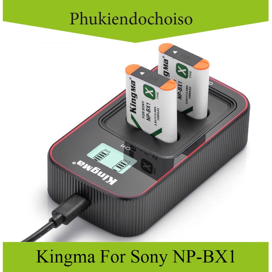 Pin sạc Kingma Ver 3 cho Sony NP-BX1