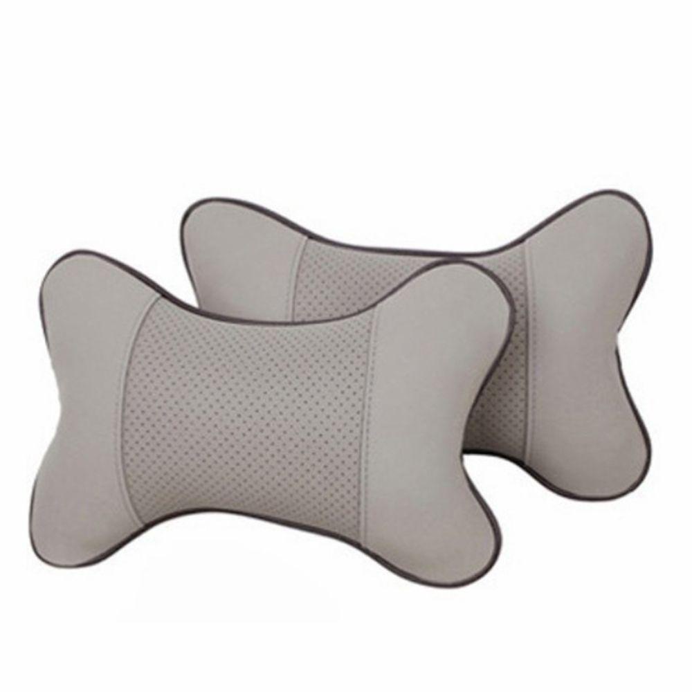 SHOUKEY Gối Tựa Đầu Bằng Da Cotton Thoải Mái Cho Ghế Ngồi Xe Hơi