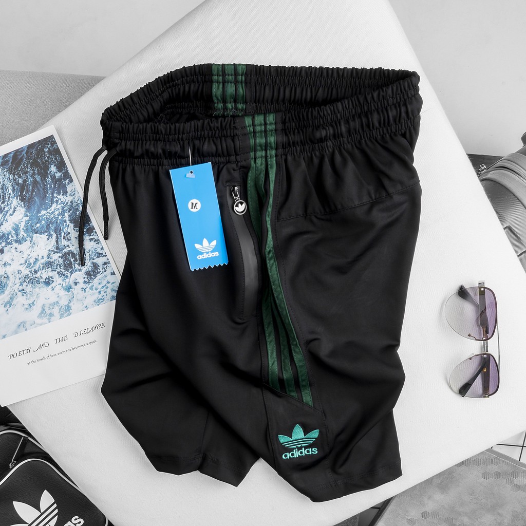 Quần short nam thể thao họa tiết kẻ sọc, quần đùi tập gym chạy bộ nam cao cấp QS25 Kensports | BigBuy360 - bigbuy360.vn