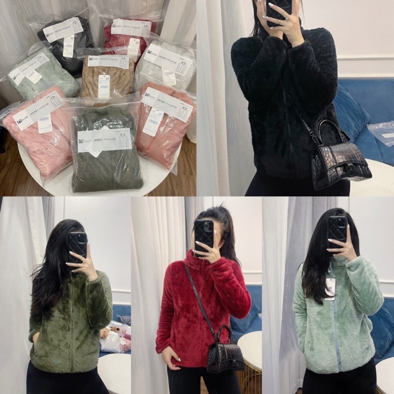 BÁN SỈ ÁO KHOÁC LÔNG MORIS NHIỀU MÀU CHO NỮ