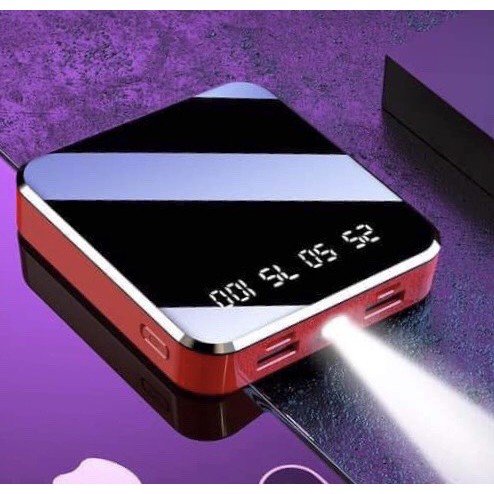 Xạc Dự Phòng Power Bank 10000mAh - Màn hình Led hiển thị dung lượng PIN - Kiểu dáng nhỏ gọn dễ bỏ túi