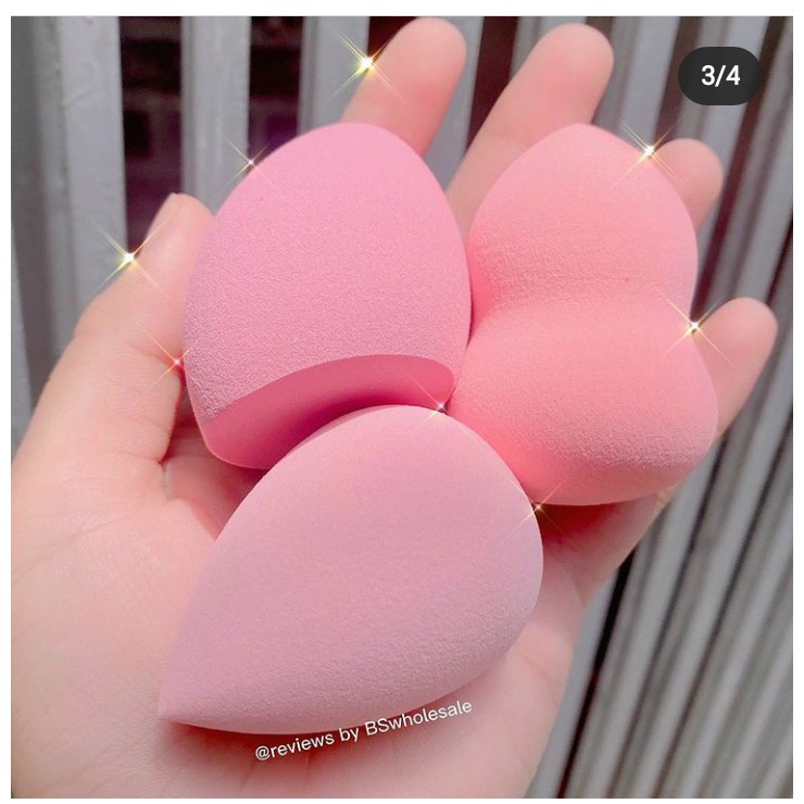 Set 3 Bông Phấn + 1 Bạch Tuộc Rửa Mặt MAKEUP SPONGE | BigBuy360 - bigbuy360.vn
