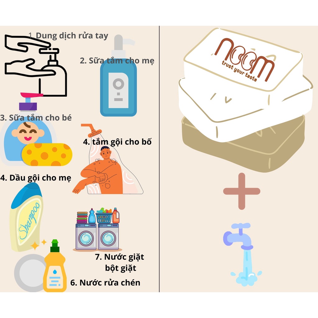 Xà bông thảo mộc tự nhiên