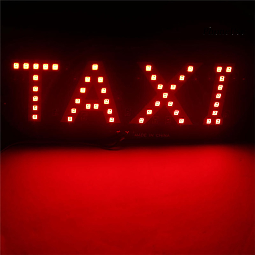Đèn LED taxi gắn kính chắn gió dành cho xe hơi