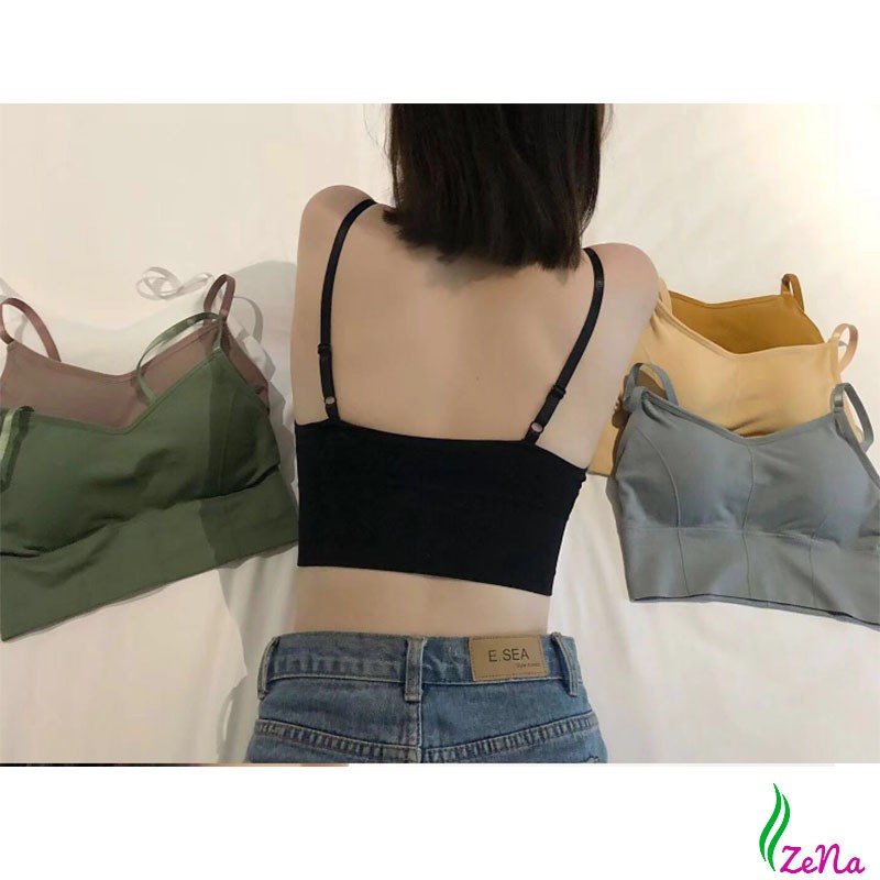 [Hot trend 2020 Áo Bra Thun Gân Siêu Đẹp Tôn Dáng ZENA 039 | BigBuy360 - bigbuy360.vn