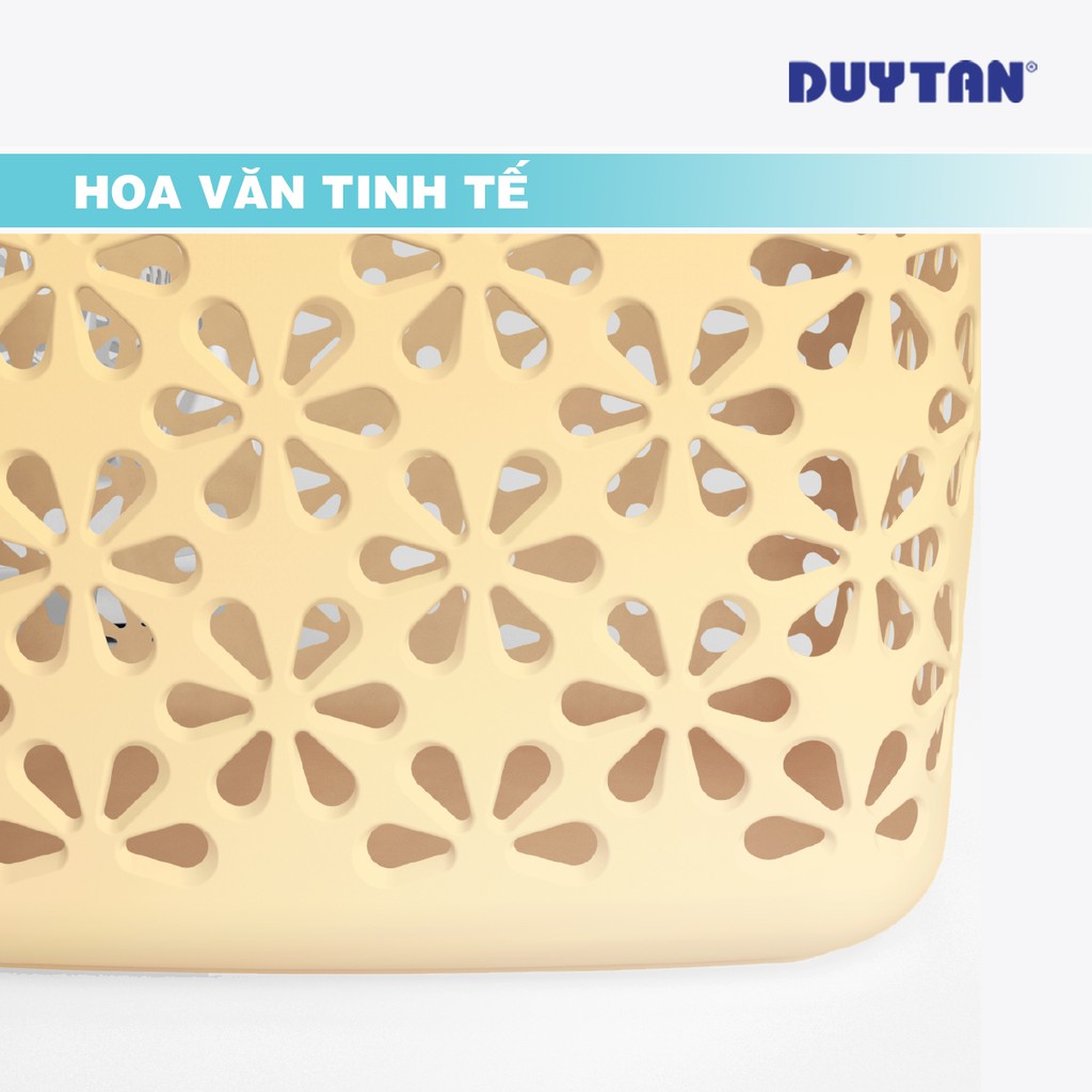 Kệ Bông Nhựa Duy Tân 2 tầng có bánh xe - Kích thước 49,5 x 32,6 x 79,4 cm