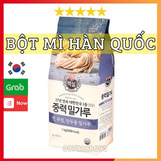 Bột mì Hàn Quốc 1kg, Bột mỳ đa dụng beksul Nhập khẩu Hàn Quốc