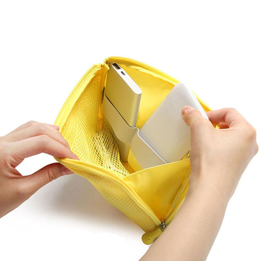 TAYLOR1 Túi Lưới Đựng Dây Cáp / Tai Nghe Tiện Dụng