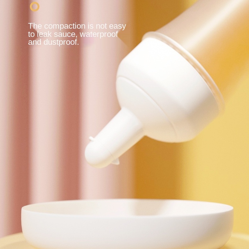 Chai Nhựa Đựng Nước Sốt 350ml Có Thang Đo Tiện Dụng