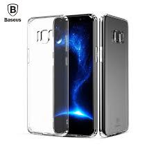 Ốp Lưng Simple Cho Galaxy S8 & S8 Plus Dẻo Trong Chống Sốc Hiệu Baseus