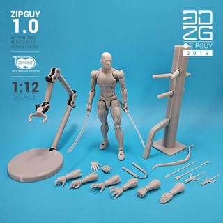 File in 3D mô hình ZIPGUY 1.0 ZIP TIE ACTION FIGURE