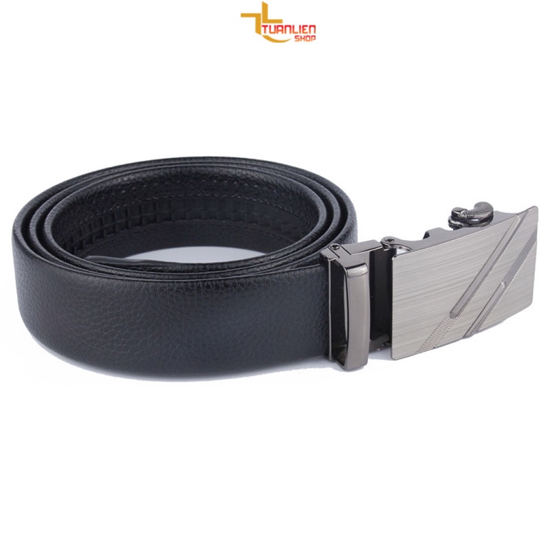 Thắt Lưng Nam TL01 Dây Lưng Nam Da Bò Cao Cấp, Dây Nịt khóa tự động, kiểu dáng Hàn Quốc