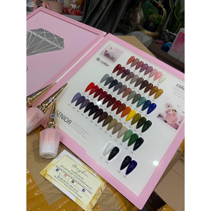 [Hàng Chính Hãng] Set sơn gel 60 màu
