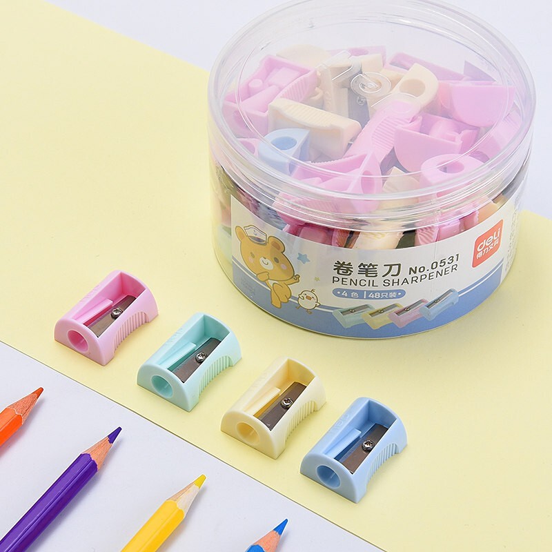 Đồ gọt bút chì Deli màu Pastel M03 - Hình Chú Thỏ cute Taro Stationery