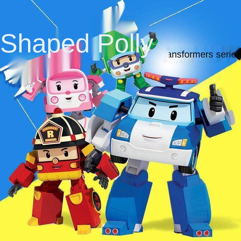 Đồ chơi trẻ em xe cảnh sát POLI biến hình cho bé