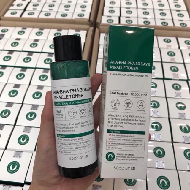 Nước hoa hồng da mụn AHA-BHA-PHA 30 Days Miracle Toner Some By Mi | WebRaoVat - webraovat.net.vn