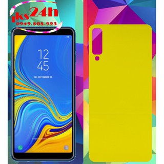 Miếng Dán PPF Mặt Lưng Trong Suốt tự phục hồi trầy xước cho Samsung Galaxy A7 2018 / A750