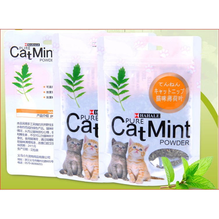 Túi catnip cho mèo - Cỏ bạc hà