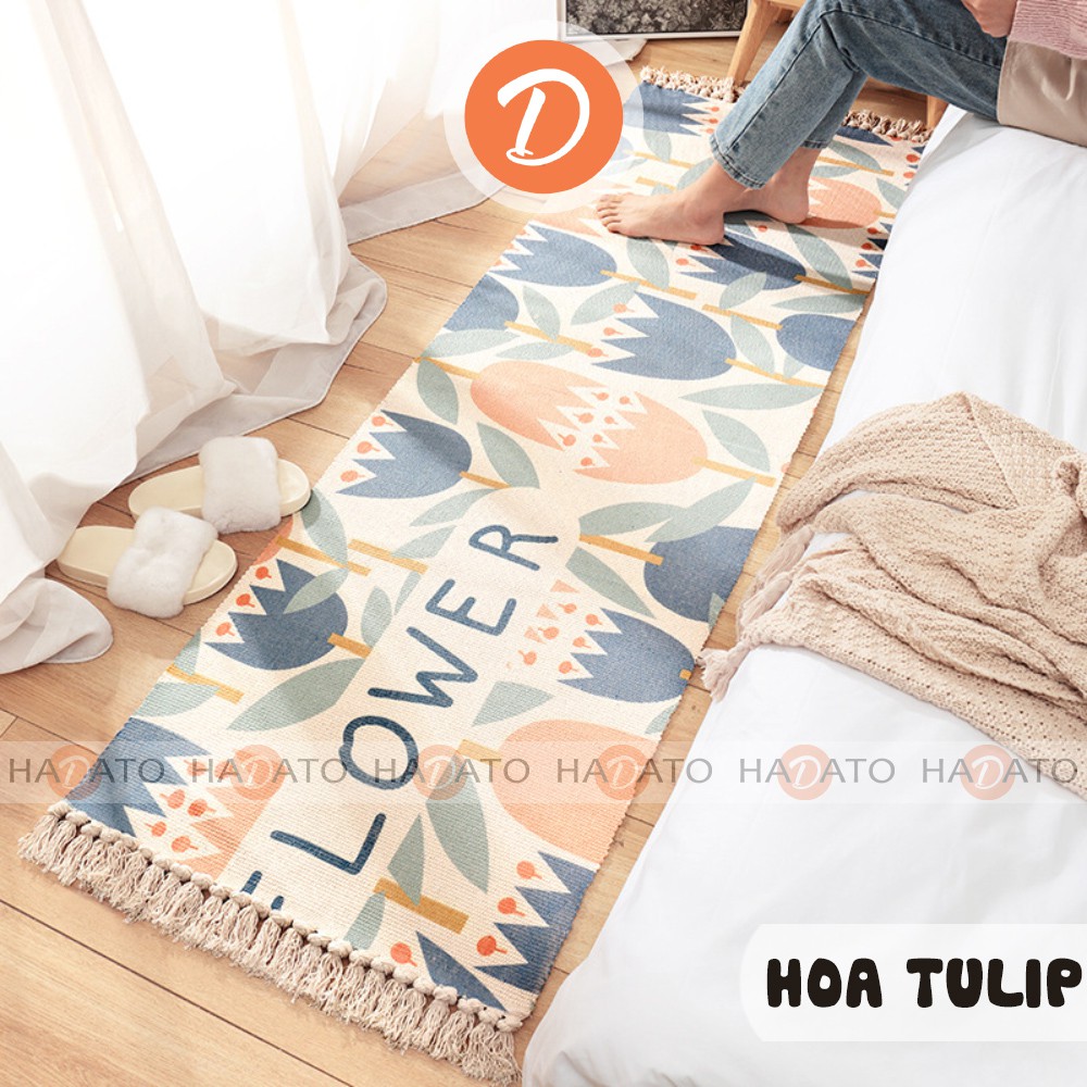 Thảm vintage THẢM scandinavian phong cách vintage có đế chống trượt CAO CẤP VOL6 - TR 6