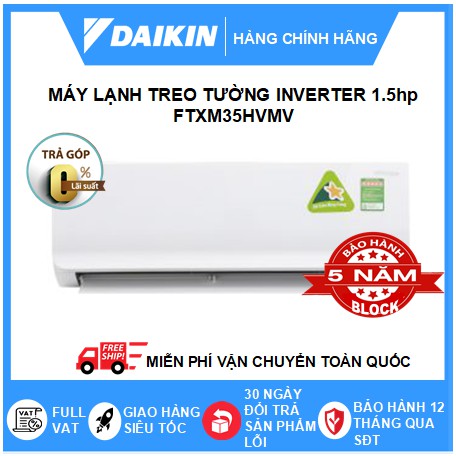 Máy lạnh/Điều hòa Daikin FTXM35HVMV 1.5Hp