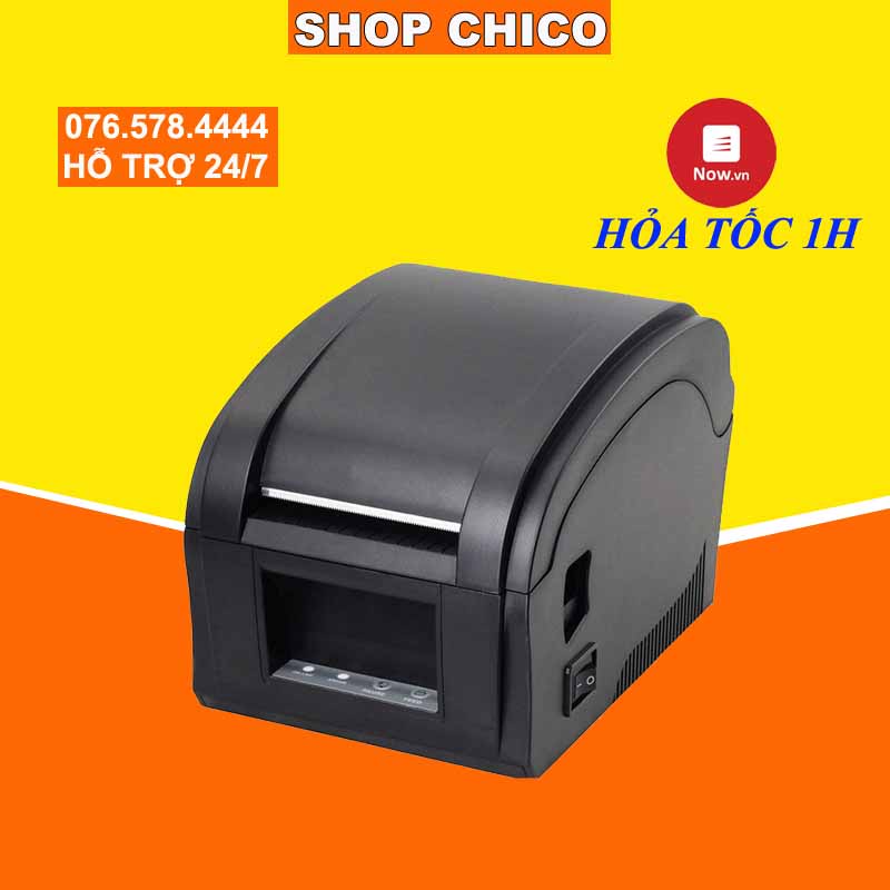 Máy in mã vạch Xprinter XP 360B chính hãng giá rẻ tặng 1 cuộn in mã vạch Chico.vn